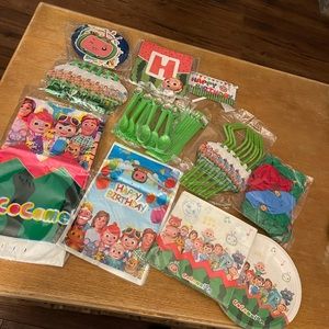 NWT Cocomelon Party Decorations